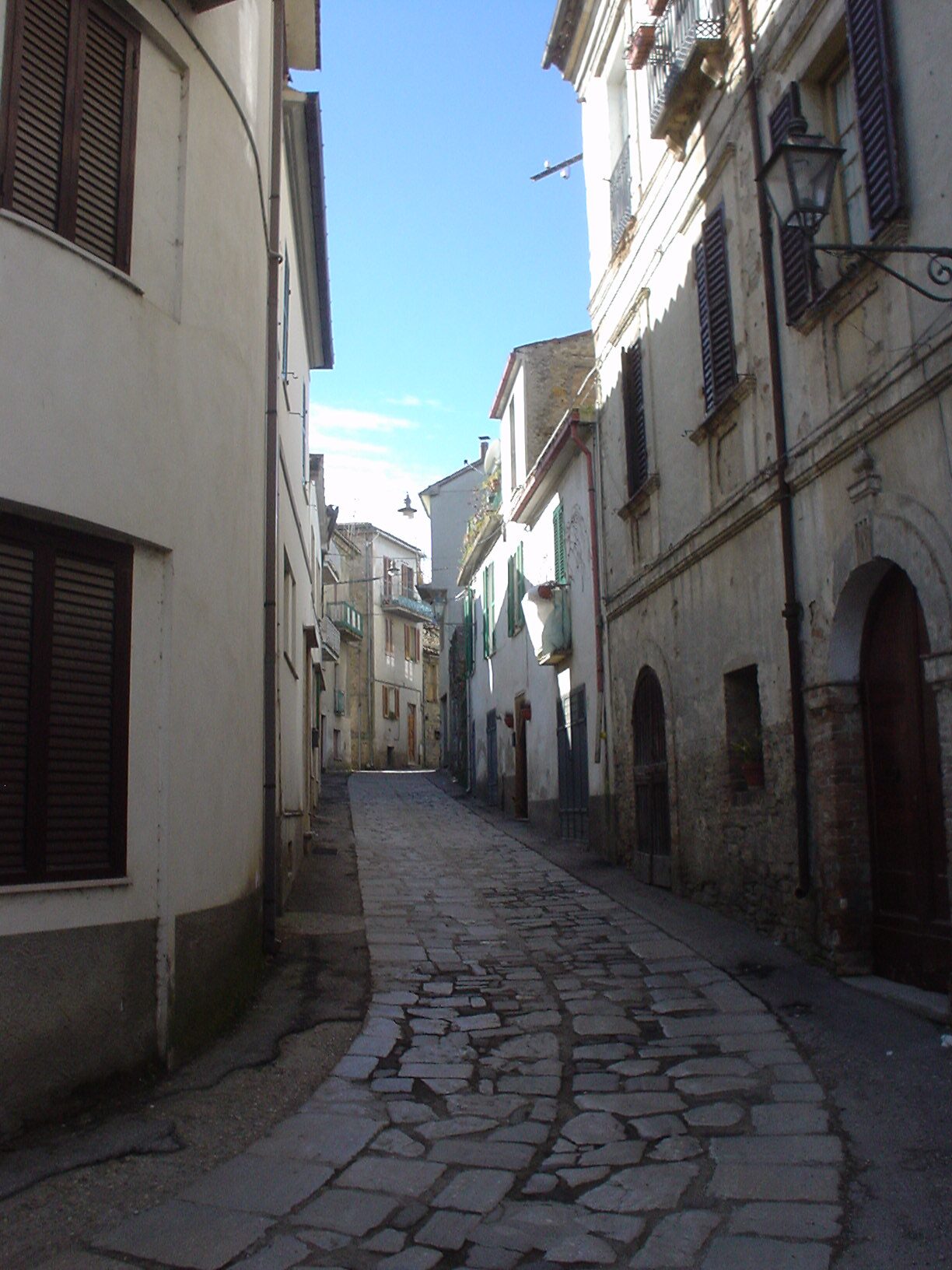 La strada del borgo di Bisenti